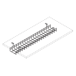 Carita 1 Desk Cable Tray