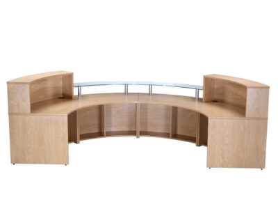 Madden Curved Modular Reception Desks 14