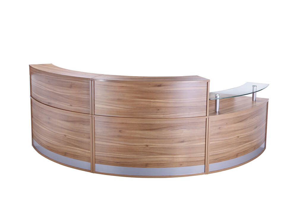 Madden Curved Modular Reception Desks 4