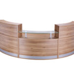 L3234 x D1385 x H1160 (1 Left and 1 Right High Counter, 1 Middle Low Section)(When Seated)