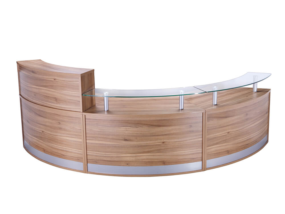 Madden Curved Modular Reception Desks 6