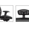 Madelief Black Mesh Operational Chair With Headrest 2