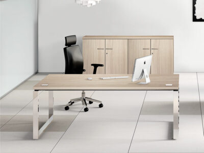 Nabila – Executive Desk With Optional Credenza Unit 02