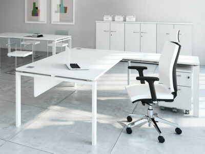 Nadira Straight Executive Desk With Optional Return And Credenza Unit 5