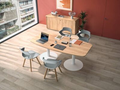 Naime – Round And Oval Meeting Room Table 2