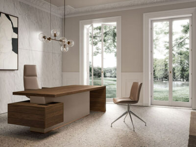 Executive Desk With Optional Return, Pedestal And Credenza Unit 12 Img