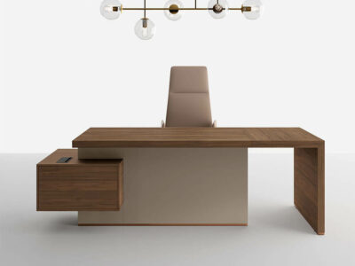 Executive Desk With Optional Return, Pedestal And Credenza Unit 13 Img
