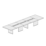 Extra Large Rectangular Shape Table (16 and 18 Persons)