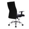 Palila Height Adjustable High Back Leather Faced Executive Chair With T Shaped Arms 1