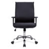 Palila Height Adjustable High Back Leather Faced Executive Chair With T Shaped Arms 4