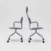 Raine – Operational Chair With Upholstered Seat And Optional Headrest