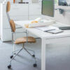Raine – Operational Chair With Upholstered Seat And Optional Headrest 3