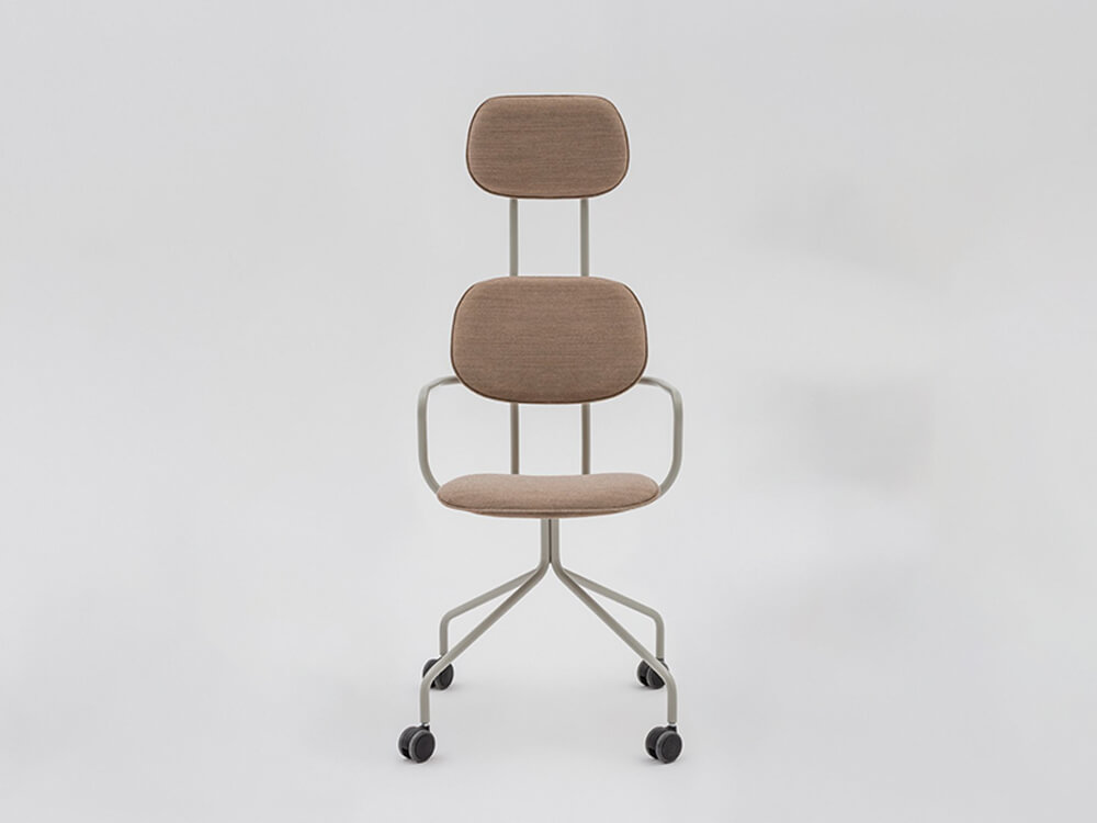 Raine – Operational Chair With Upholstered Seat And Optional Headrest 4