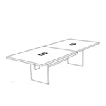 Medium Rectangular Shape Table (10 Persons)