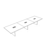 Large Rectangular Shape Table (12 and 16 Persons)