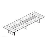 Large Rectangular Shape Table (16 and 20 Persons)