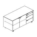 Futura Storage 4 Drawer