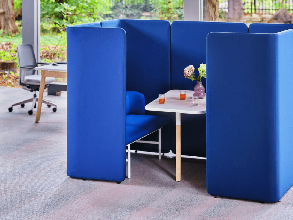 Ago – Private Work Pod With Optional Table Tv Stand For 4 Persons 05 Img