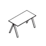 Small Rectangular Shape Table (6 and 8 Persons)