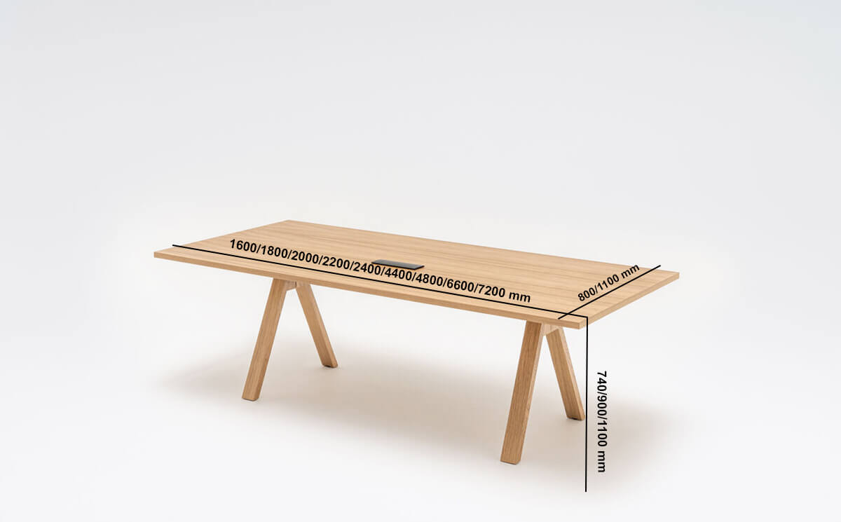 Vincenzo 3 – Rectangular Meeting Table