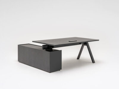 Vincenzo Executive Desk With Optional Credenza Unit,pedestal And Modesty Panel 02 Img
