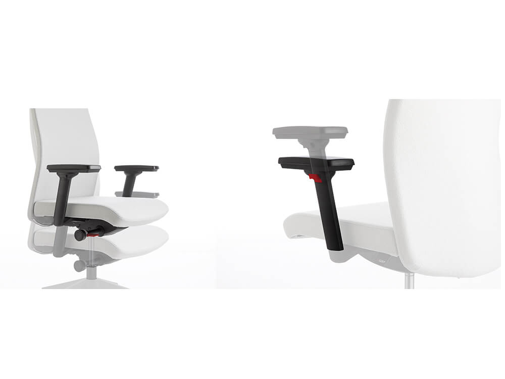 Clifton 1 High Backrest Executive Chair With Height Adjustable Armrest03 Img