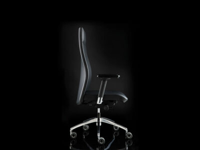Clifton 1 High Backrest Executive Chair With Height Adjustable Armrest04 Img