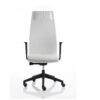 Clifton High Backrest Executive Chair With Open Armrest Black Nylon Basewith Headrest