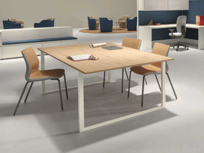 Eleonora 1 Ring Or U Leg Rectangular Meeting Table 5