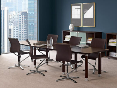 Felicita 2 Round, Rectangular, Oval And Barrel Shaped Meeting Table