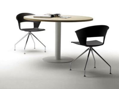 Isabella 1 Round, Oval, Bowed And Rectangular Shaped Meeting Table 3