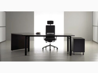Isabella Modern Executive Desk With Optional Return 9