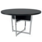 Round Shape Table (4 Persons - Lacquered Finish)