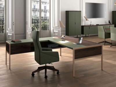 Pia Executive Desk With Modesty Panel And Optional Return Pedestal 7