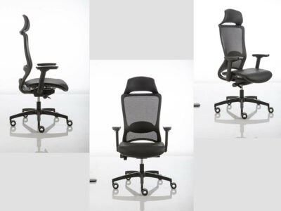 Piera High Backrest Hight Adjustable Executive Chair With Headrest 06 Img