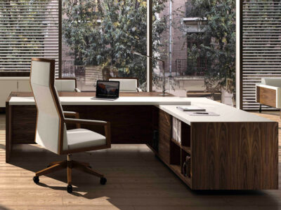 Alberto Executive Desk With Optional Return And Credenza Unit 1