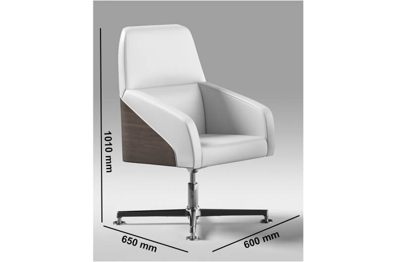 Alice Medium And High Back Executive Chair Dimension Image