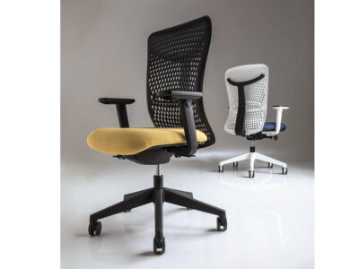 Anete Task Chair With Mesh High Backrest & Optional Amrs01 Img