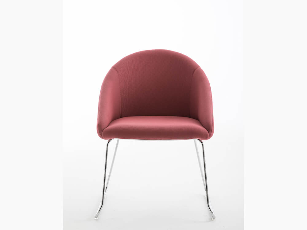 Bianca 1 Soft Seating Visitor Chair Cantilever Legs