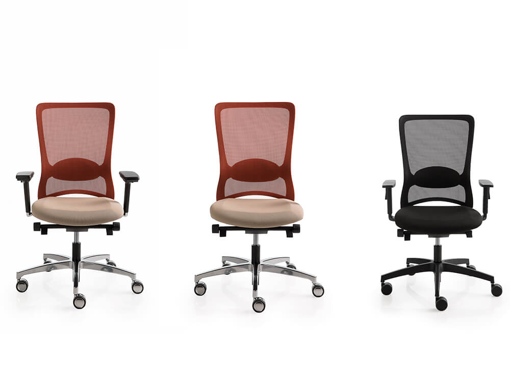 Piera 1 Task Chair With Mesh Backrest & Optional Amrs Main Img