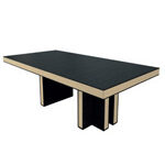 Medium Rectangular Shape Table (8 Persons - Wood Finish)