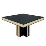 Square Shape Table (4 Persons - Wood Finish)