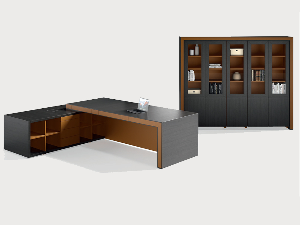 Salvia Classic Executive Desk With Optional Return And Credenza Unit 5
