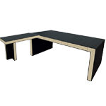 Salvia Classic Executive Desk With Optional Return And Credenza Unit Desk With Return Left