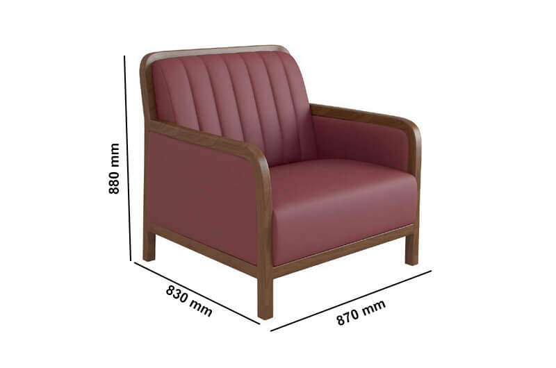 Sandra 1 Classic One, Two And Three Seater Sofa Dimensions