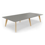 Medium Rounded Corner Rectangular Shape Table (10 Persons)