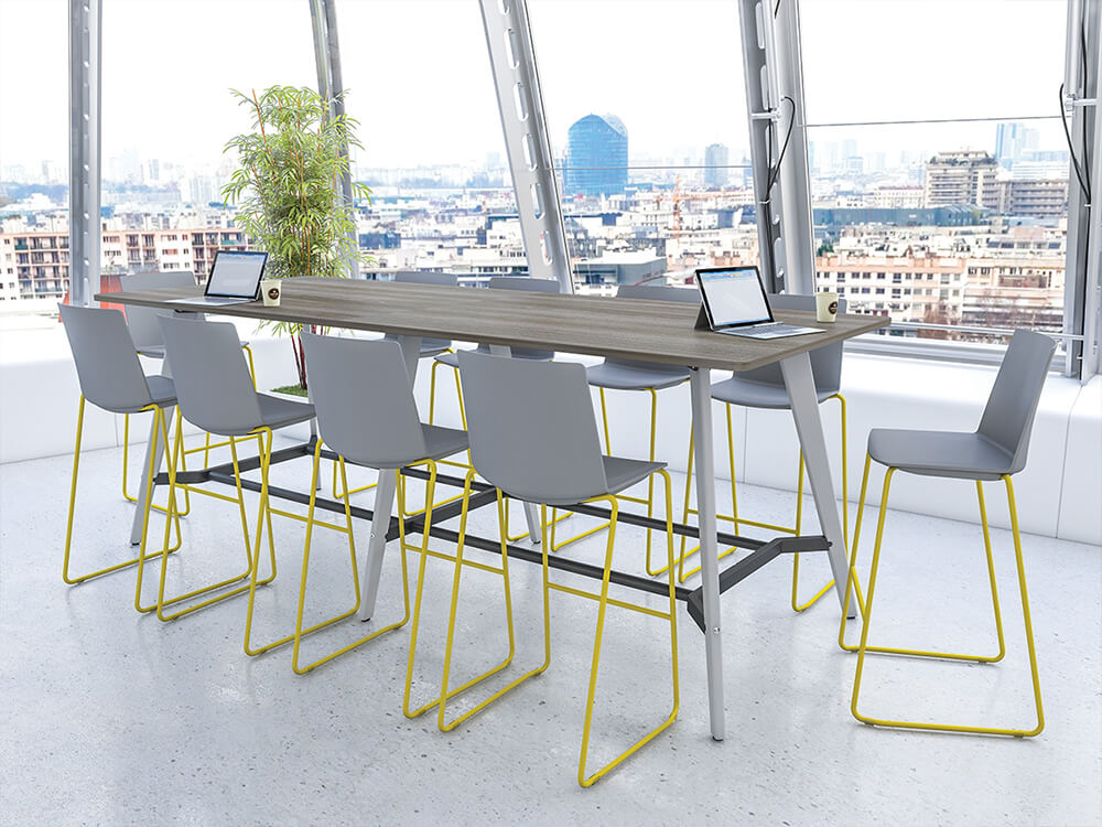 Cirocco – High Rectangular Meeting Table 3