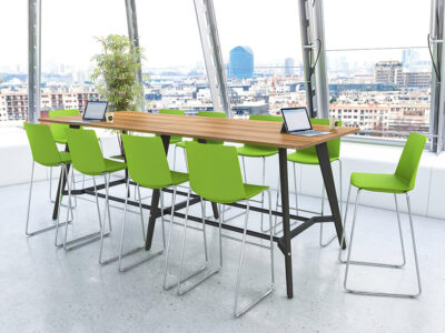 Cirocco – High Rectangular Meeting Table 4