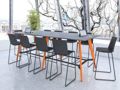 Cirocco – High Rectangular Meeting Table 5