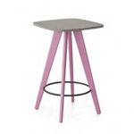 Rounded Corner Square Shape Table (4 Persons)
